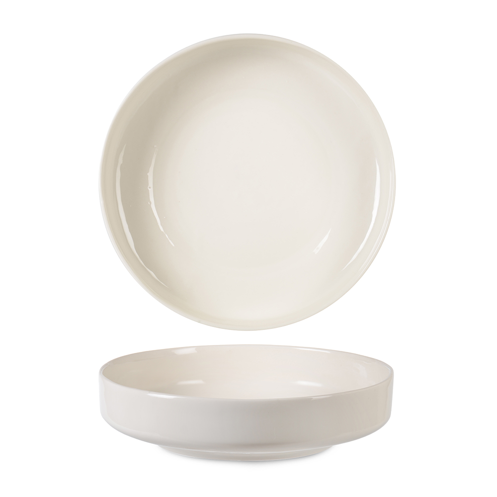 Toledo Cream Deep Plate